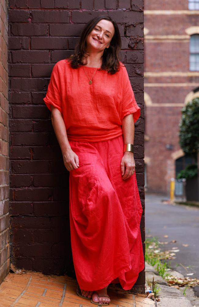 Social Diary founder Tiffany Farrington in Surry Hills. Picture: Justin Lloyd.