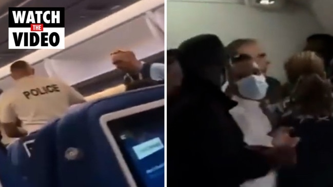 Massive brawl erupts on plane