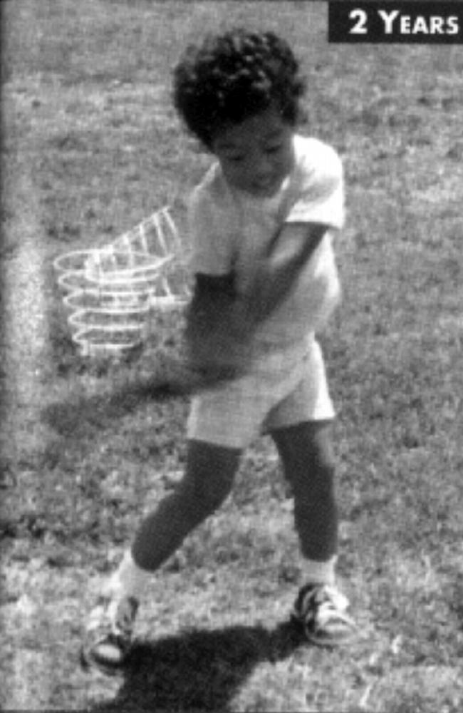 Golfer Eldrick "Tiger" Woods as young boy. Picture: Sports Illustrated Magazine