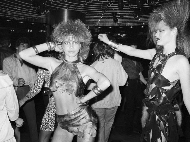 The wild side of Melbourne at Sheiks Disco in 1981. Picture: Rennie Ellis, courtesy State Library Victoria.