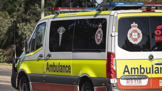 Generic ambulance, QAS, Queensland Ambulance Service, emergency services, Thursday, August 29, 2024. Picture: Kevin Farmer