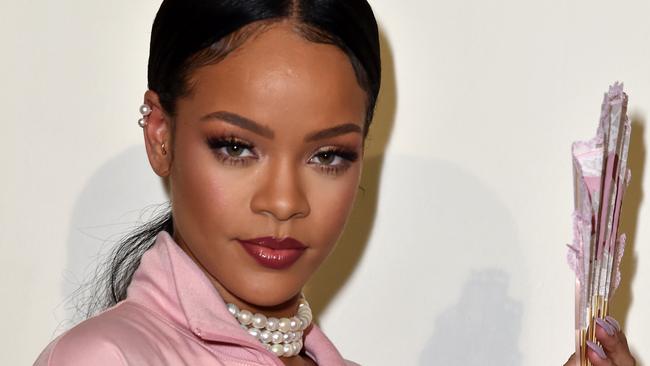 Rihanna dresses as Marie Antoinette - in a real corset!