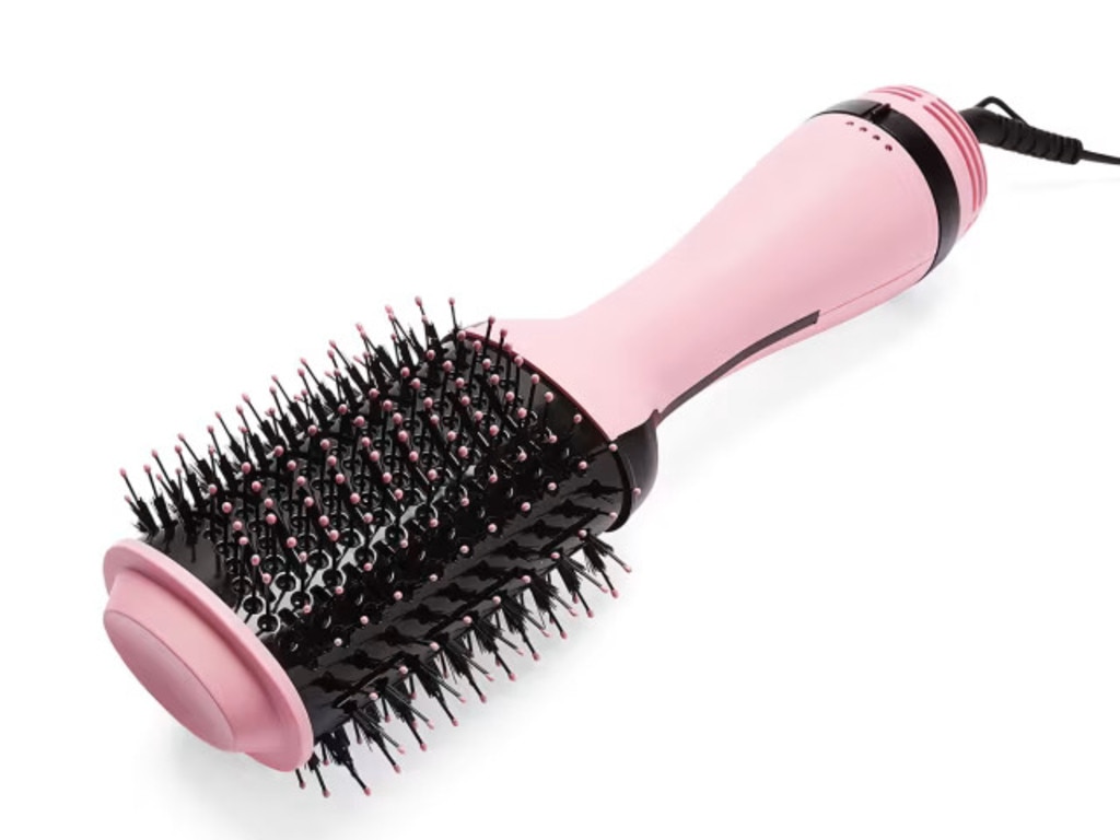 Kmart's Anko brand Hot Air Styler Kit in Pink. Photo: Kmart.