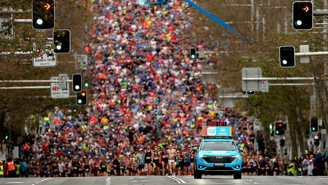 City2Surf in Sydney. Picture: Brendon Thorne