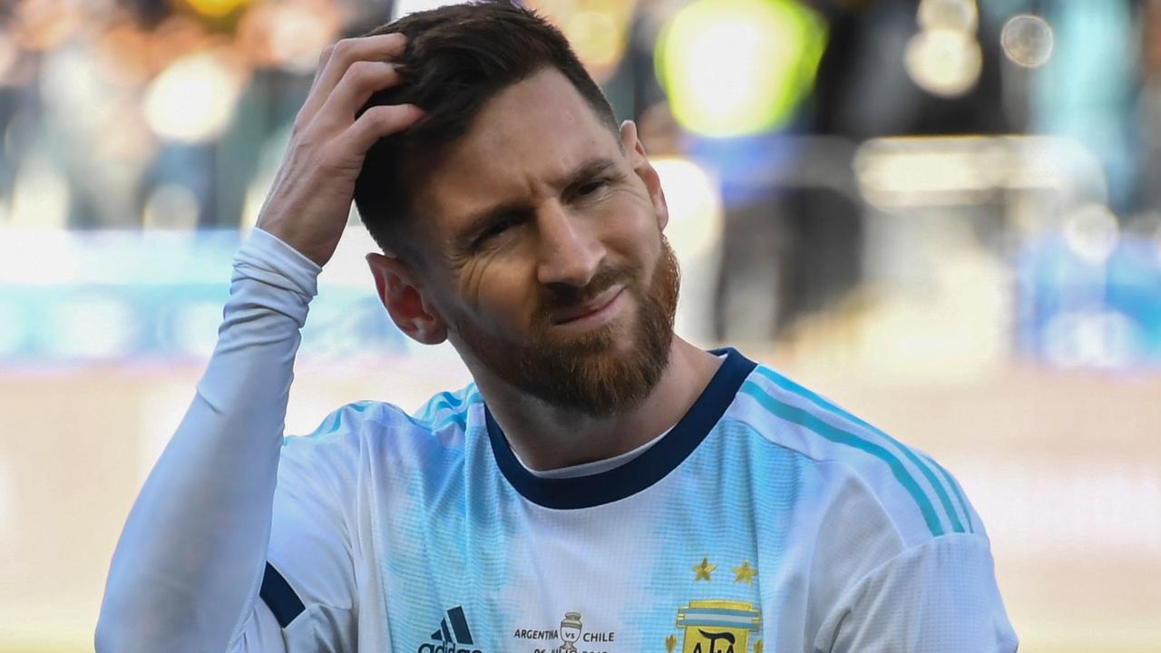 1280px x 720px - Argentina captain Lionel Messi banned by CONMEBOL, Barcelona, Copa America  | news.com.au â€” Australia's leading news site