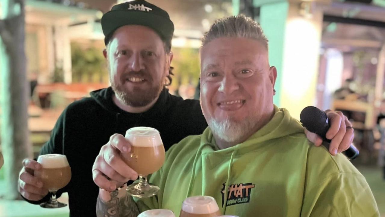 Perth-based Phat Brew Company co-founder Travis Moore (left) is critical of the state government’s payroll tax. Picture: Supplied