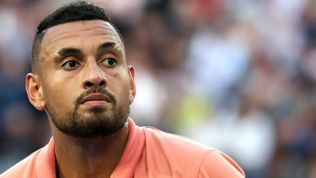 Nick Kyrgios has won over new admirers with his performance against Rafael Nadal. Picture: Graham Denholm/Getty Images