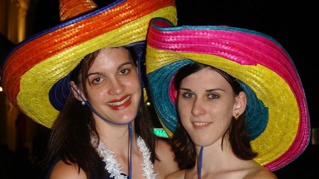 Dianne Fitzsimon & Stephanie Paige, Flinders Street East for New Year's Eve Picture: Bryan Lynch ad271040