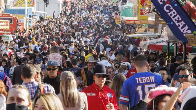 People’s Day at the Ekka. Picture Lachie Millard