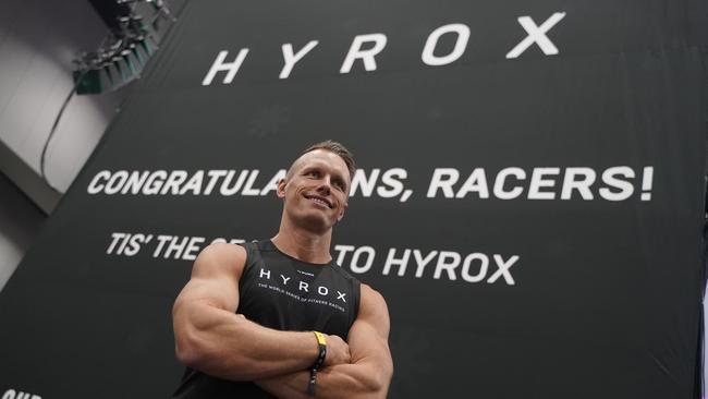 10000 athletes put their fitness to the test in a massive Hyrox competition this weekend (14-15 Dec) at Melbourne Exhibition and Convention Centre. Peter Day. Picture Valeriu Campan