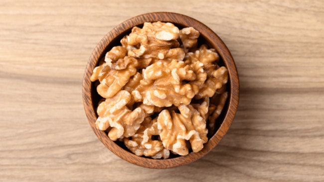 There are some of the plant-based Omega-3’s in a handful of plant-based foods including walnuts and linseeds. Image: iStock