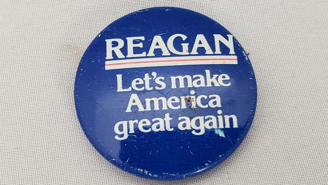 “In an age of uncommon political turbulence, Reagan remains the still point in the Republicans’ turning world, the secular saint whose intercession they must seek,” writes Gerard Baker. Picture: Smith Collection/Gado/Getty Images