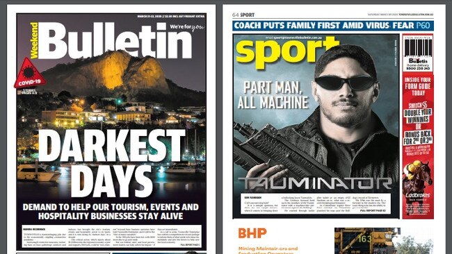 Read the Townsville Bulletin as it appears in print online.