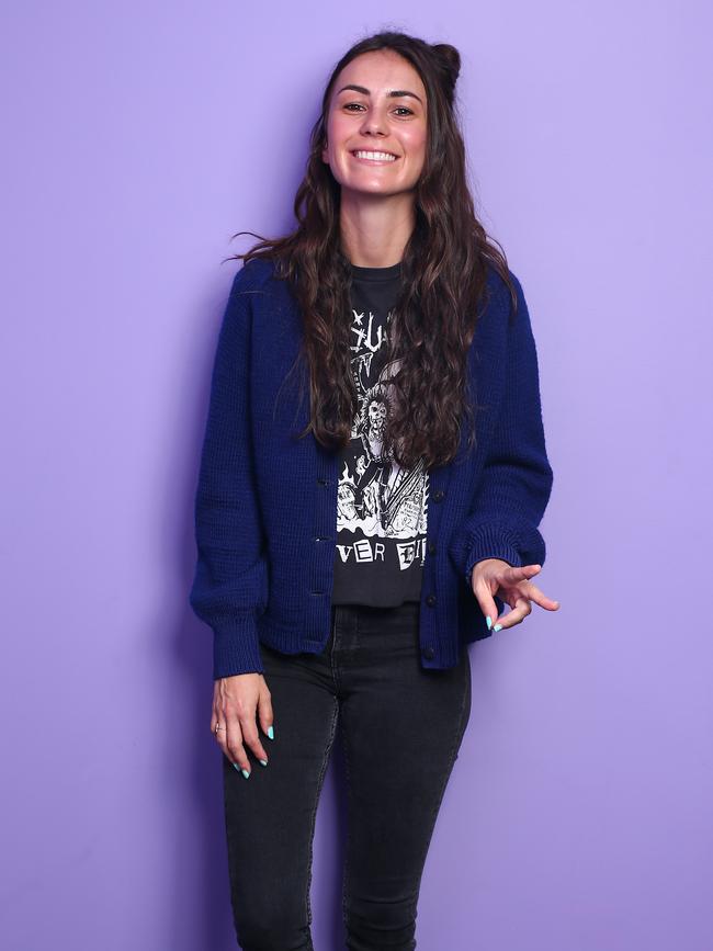 Queensland Music Awards at the RNA convention rooms - Amy Shark, Brisbane Tuesday 19th March 2019 Picture AAP/David Clark