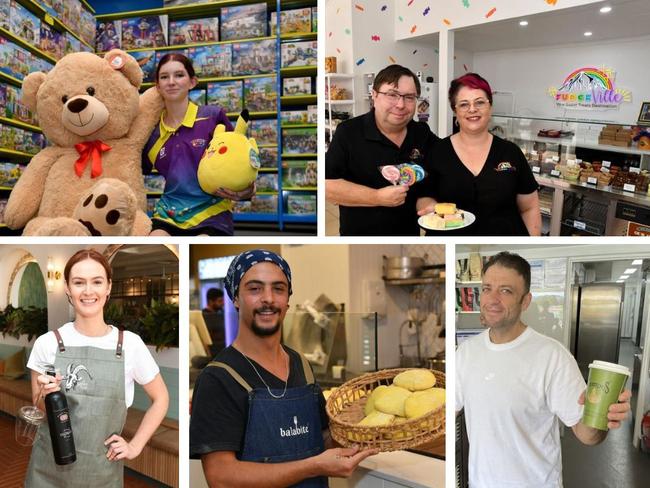 Several new businesses have popped up in Townsville over the first half of 2024. Pictures: Supplied.