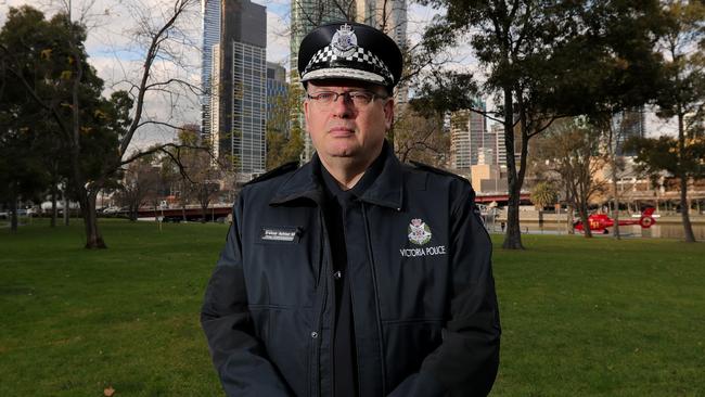 Victoria Police Chief Commissioner Graham Ashton. Picture: Stuart McEvoy