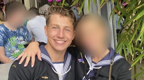 Able seaman Bailey Holloway was detained for 30 days pleading guilty to assault related to a drunken night on-board HMAS Brisbane in 2021.