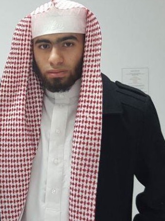 Ishaq Ul Matari, from Western Sydney, was arrested with two other men in terror raids on Tuesday morning. Picture: Facebook