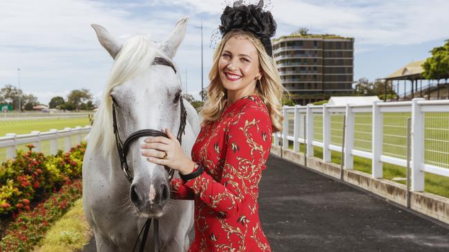 Kendall Gilding at Eagle Farm Racecouse. Picture: Jared Vethaak.