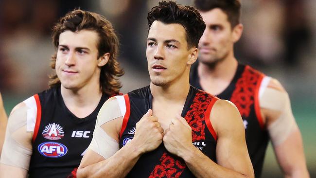 Dylan Shiel has been in hot form for the Bombers. Picture: Getty Images