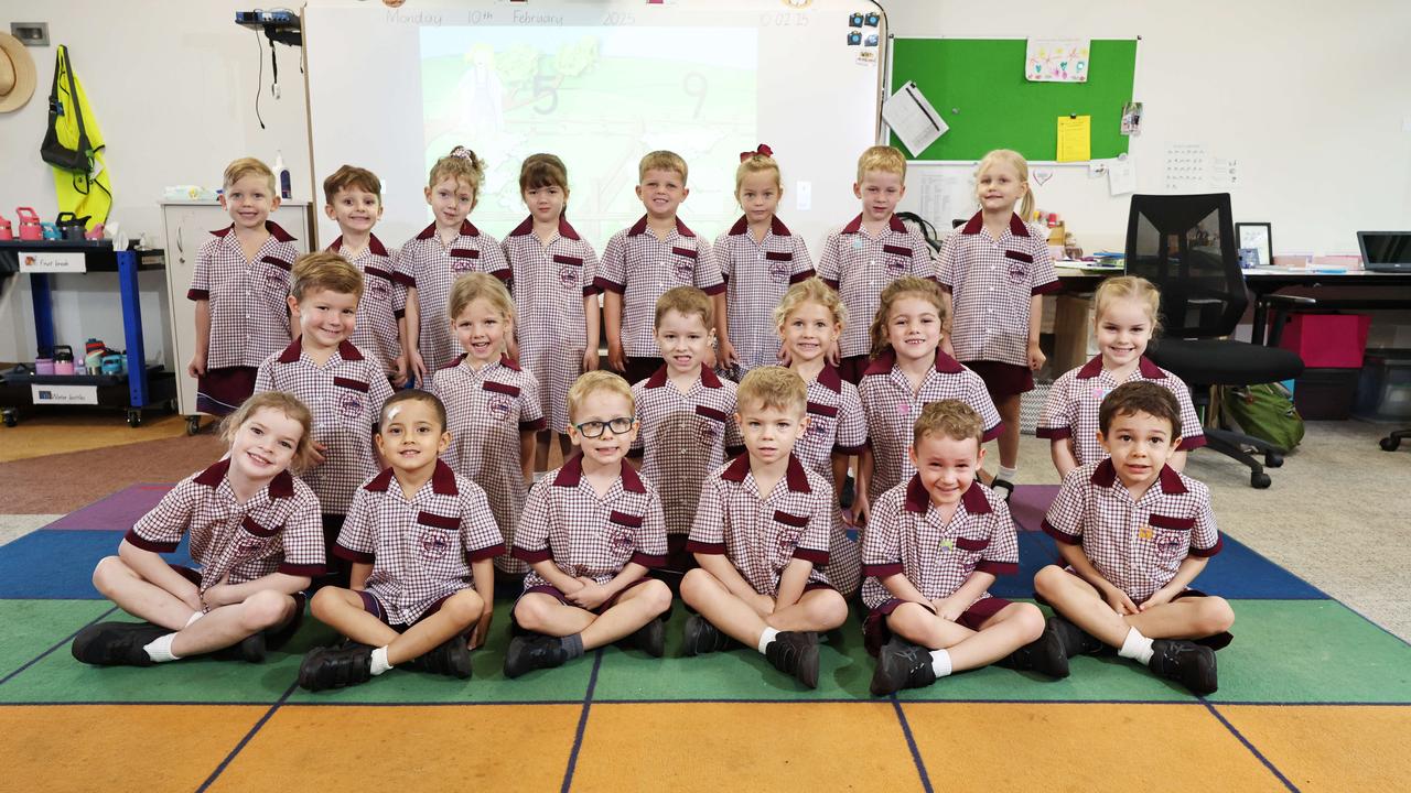 My First Year 2025 - St Gerard Majella Primary School prep class B. Picture: Brendan Radke