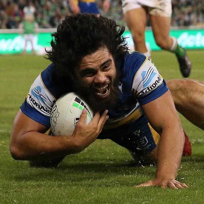 Isaiah Papali'i has been a revelation for the Eels. Picture: Matt Blyth/Getty Images