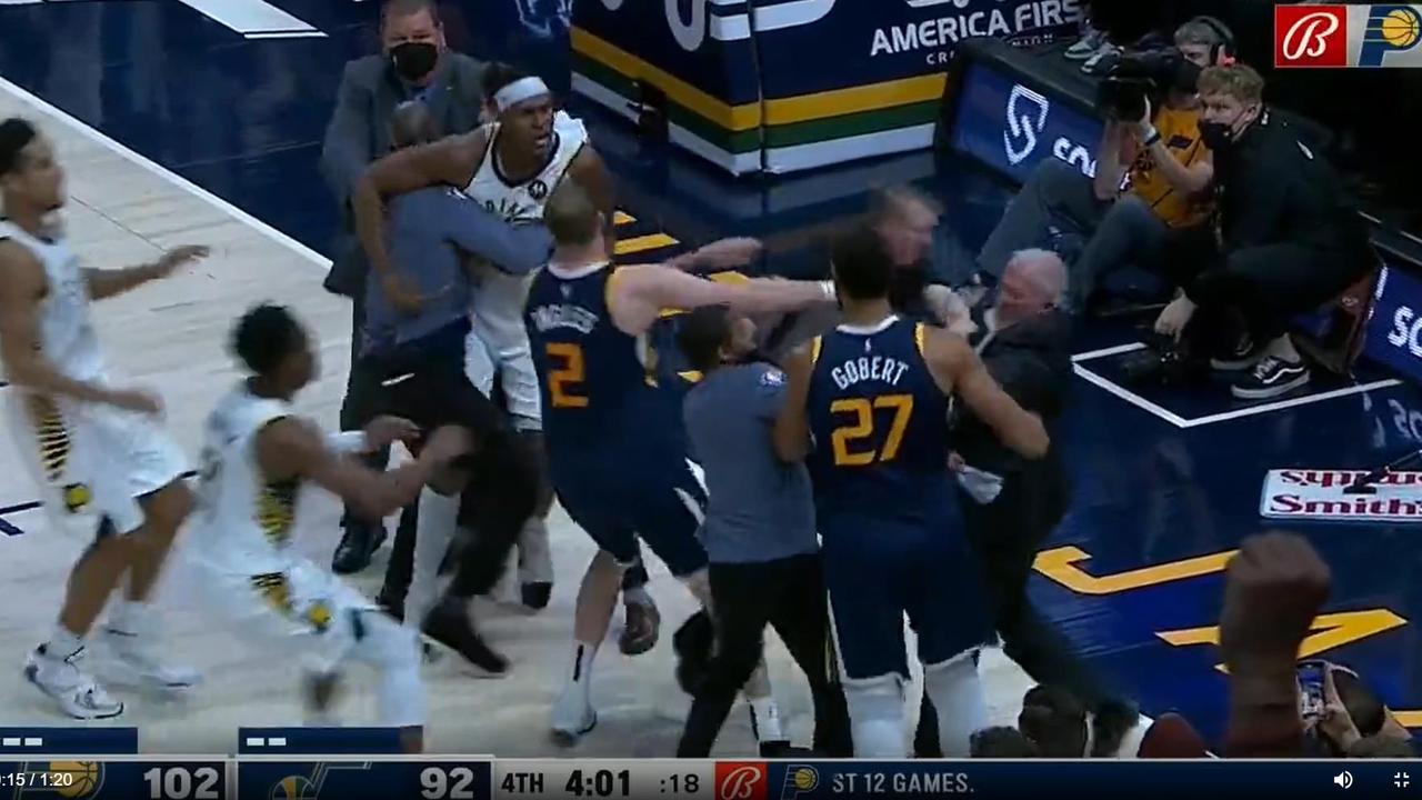 There were FOUR ejections in a wild NBA battle.