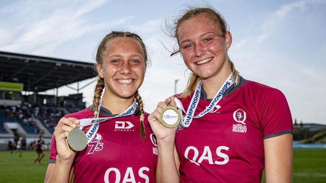 Both would love to pick up another medal – Olympic gold – to add to the collection. Picture: Brendan Hertel/QRU Media