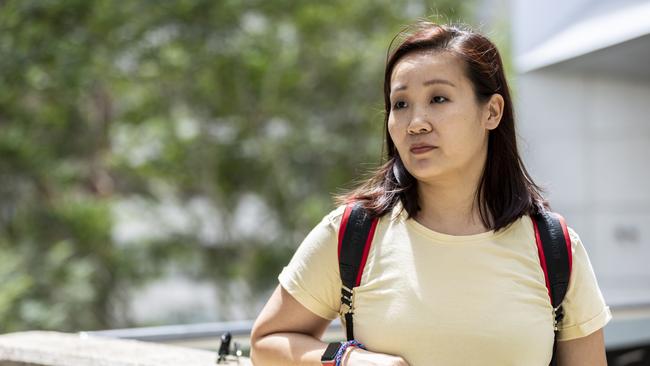 Angeline Pan of Queensland was one of the many Optus customers that had her private information hacked. As a result, she had to arrange a new driver’s licence. Photo: Matthew Poon