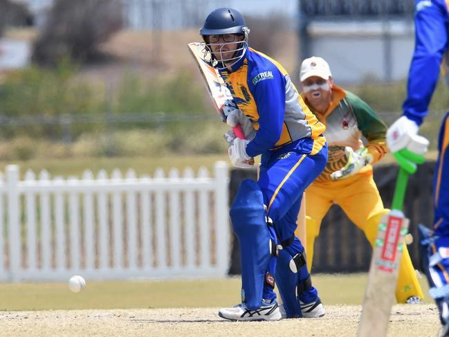 Souths batter Shaun Austin vs. Pioneer Valley. Picture: Tony Martin