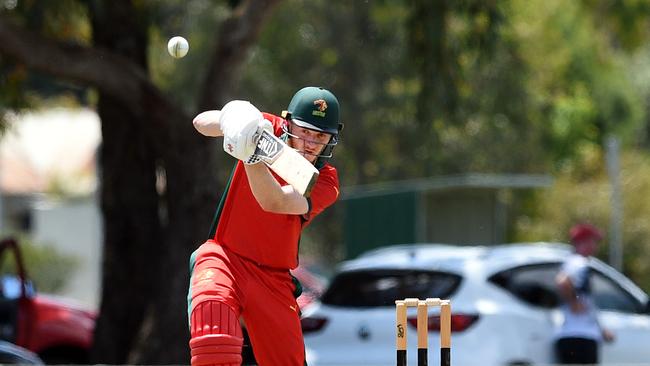 Tom Treble batting for Leopold.