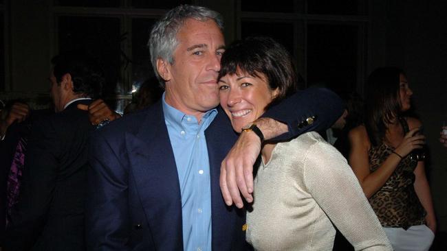 Jeffrey Epstein and Ghislaine Maxwell attend a 2005 event in New York City. Picture: Joe Schilhorn/Patrick McMullan/Getty