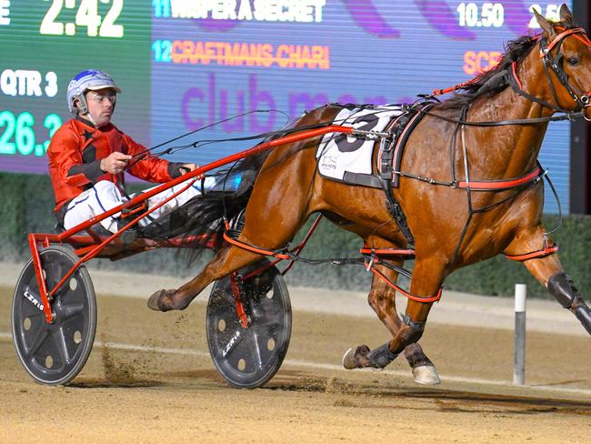 Sure Thing Captain has secured one of the final slots in the $2.1m TAB Eureka. Picture: Club Menangle