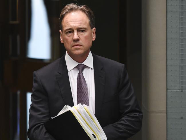 Federal Health Minister Greg Hunt has backed News Corp Australia’s campaign. Picture: AAP