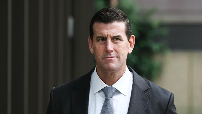 Ben Roberts-Smith arrives at the Federal Court on May 11. Picture: Gaye Gerard