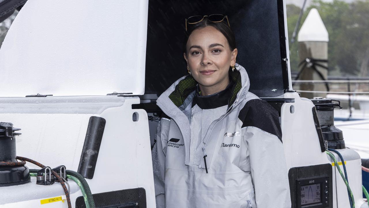 Grace Levings is competing in her second race to Hobart.