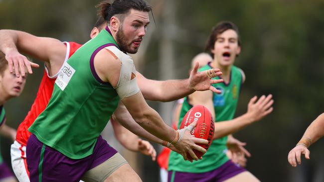 Jake Plunkett in action for Old Paradians. Picture: Josie Hayden