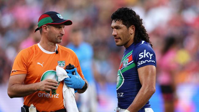 Dallin Watene-Zelezniak was sent for a head injury assessment at Magic Round which the NRL said was the right call. Picture; Cameron Spencer/Getty Images