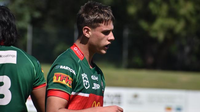 Meninga Cup semi-final action between the Redcliffe Dolphins and Wynnum-Manly Seagulls. Saturday April 15, 2023.