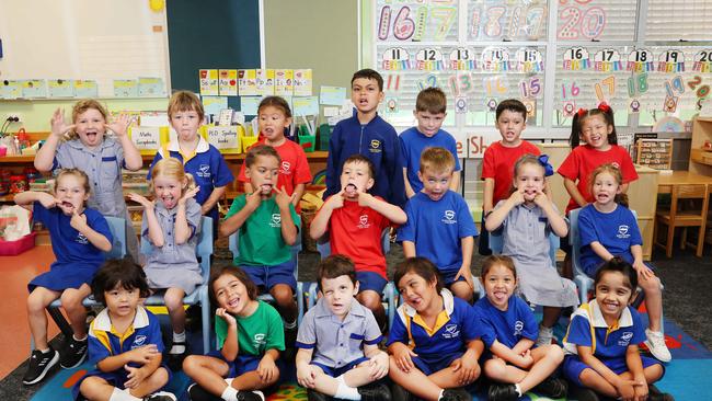 My First Year: Surfers Paradise State School Prep S. Back row: Liana, Stirling, Riley, Amin, Jayden, Pransh, Neena. Middle row: Indigo, Faebian, D'Andre, Rufus, Ezekiel, Eva, Poppy. Front row: Ruan, Daniella, Ahren, Cian, Sila, JJ. Picture Glenn Hampson