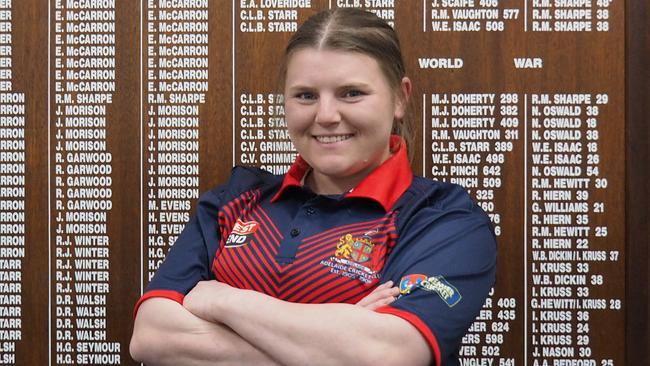 Adelaide captain Hannah Armstrong. Picture: Supplied, Adelaide Cricket Club