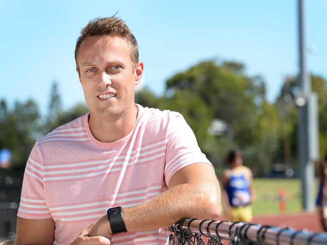 Matt Shirvington promoting the Australia's oldest foot race The Botany Gift that will return to Botany on Jan 25.