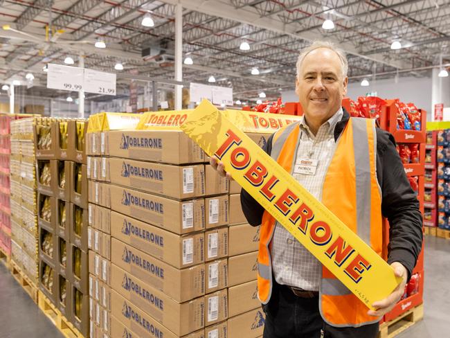 Costco Australia & New Zealand Managing Director Patrick Noone inside the new Coomera store. Picture: Keith Woods.