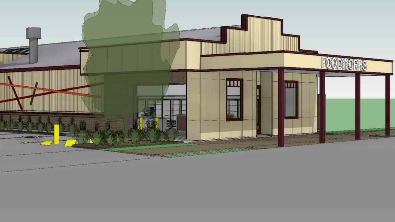 Plans for a new supermarket on Eton St in Cambooya.