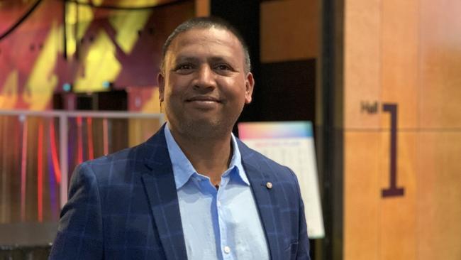 Raj Mohan at the MECC on July 20 for the 2022 Queensland Mining Awards.
