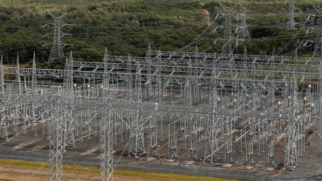 A view of a high voltage switchyard at Eraring Power Station in NSW. Picture: Getty Images