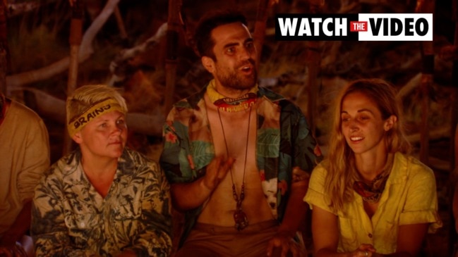 Brains members clash at Survivor tribal council