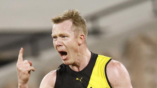 Champion forward Jack Riewoldt is raring to go for season 2022 after the Tigers’ longer off-season break. Picture: Getty Images