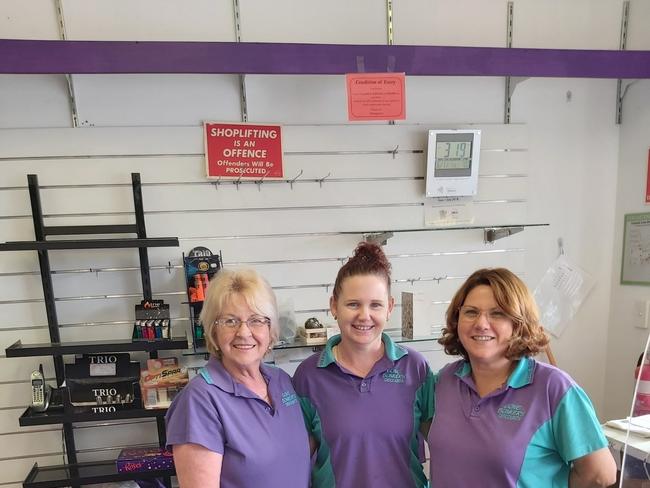 Staff at Gone Bonkers Cooloola Cove. From left Julie, Kylie, Corrina