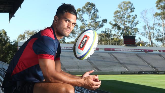 Karmichael Hunt also played for the Reds and Wallabies Pic Jono Searle.